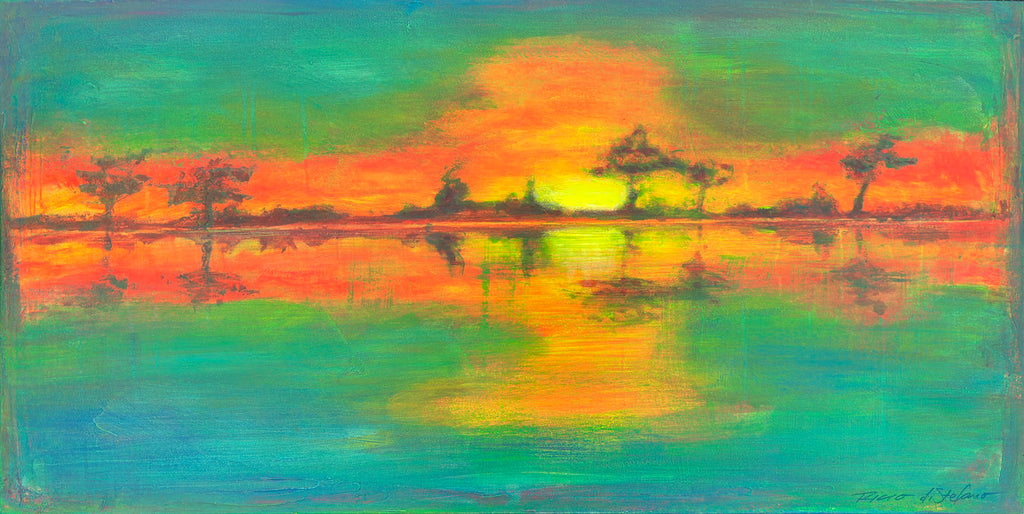 SUNSET SERENADE Original Painting