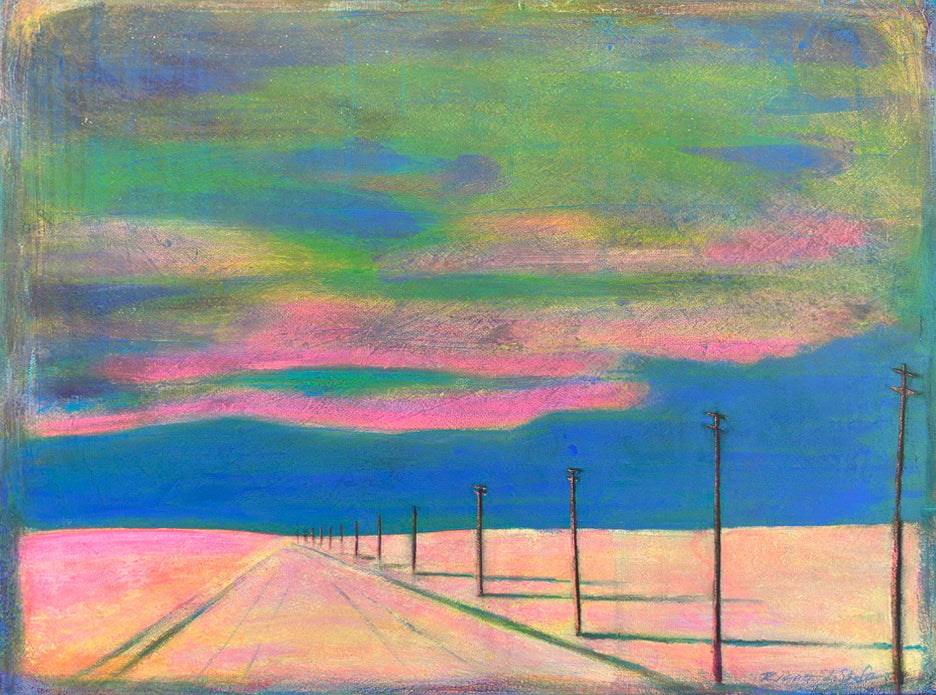 HEADING HOME Original Painting.