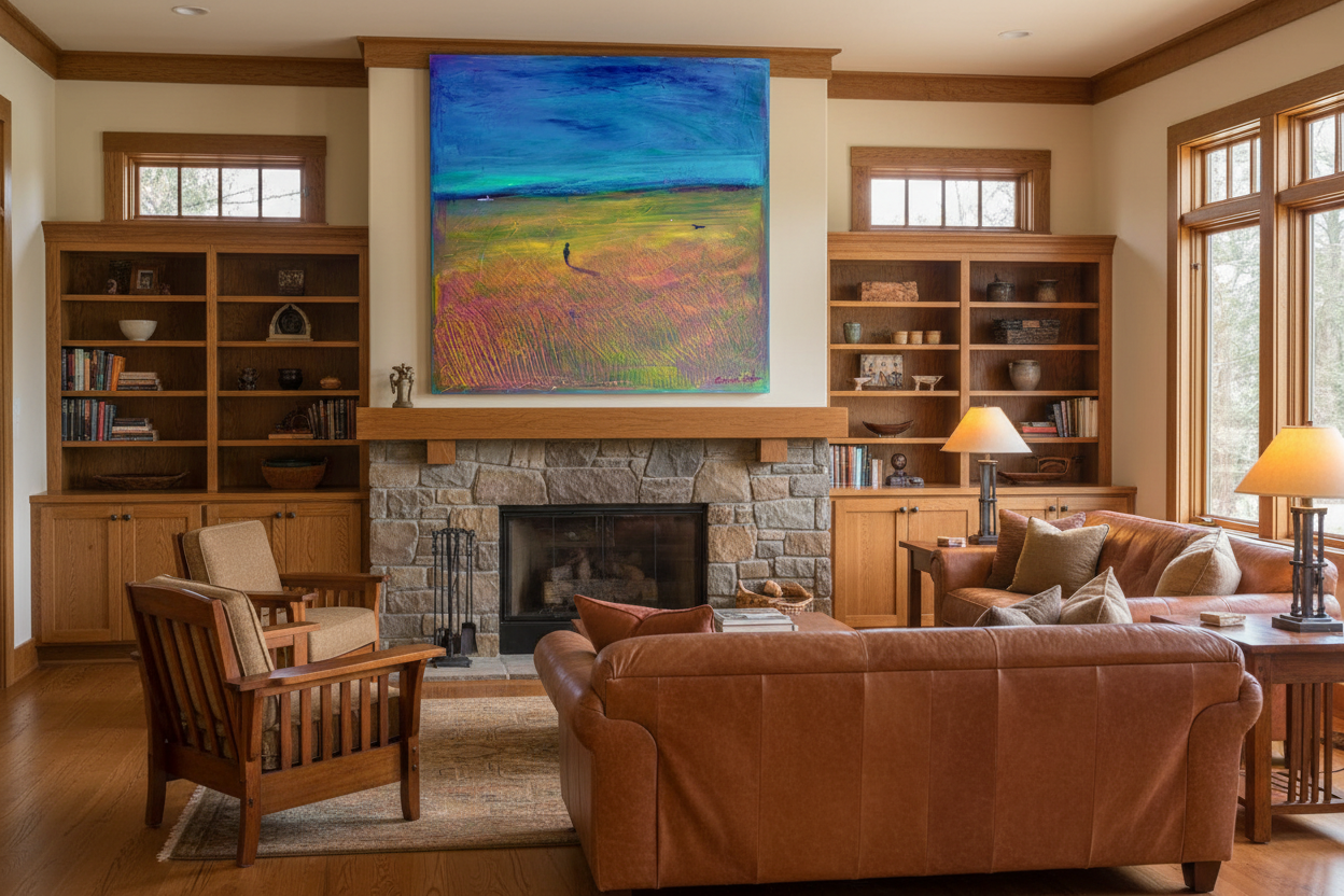 The Returning in Craftsman Home Setting